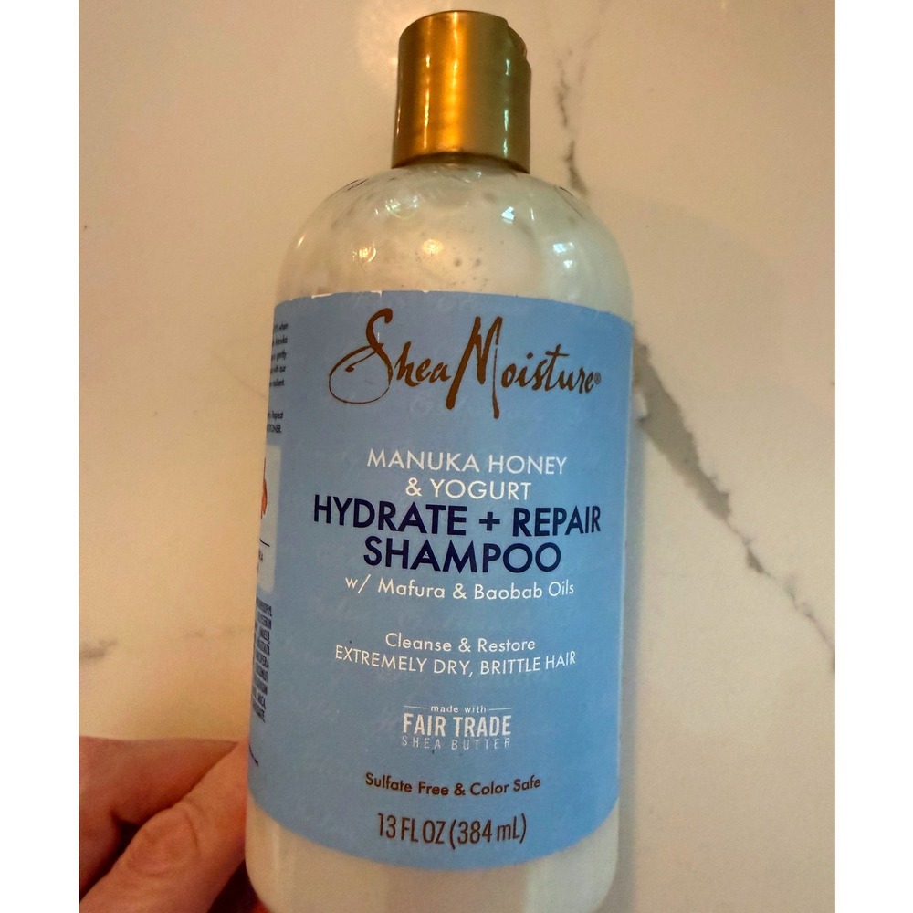 SheaMoisture Manuka Honey & Yogurt Hydrate + Repair Shampoo 13oz Dry Hair